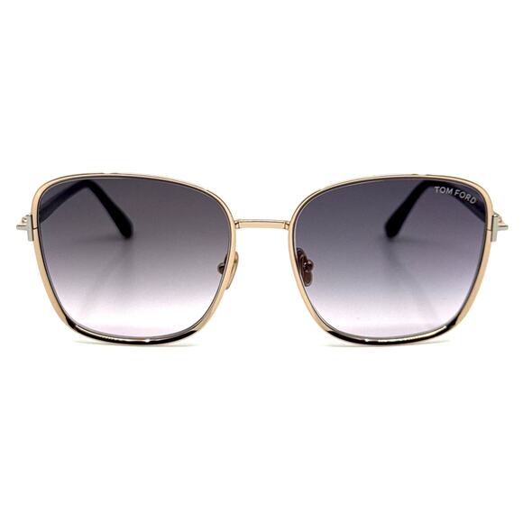 New, TOM FORD Fern Sunglasses TF1029 28B Authentic - Picture 2 of 12